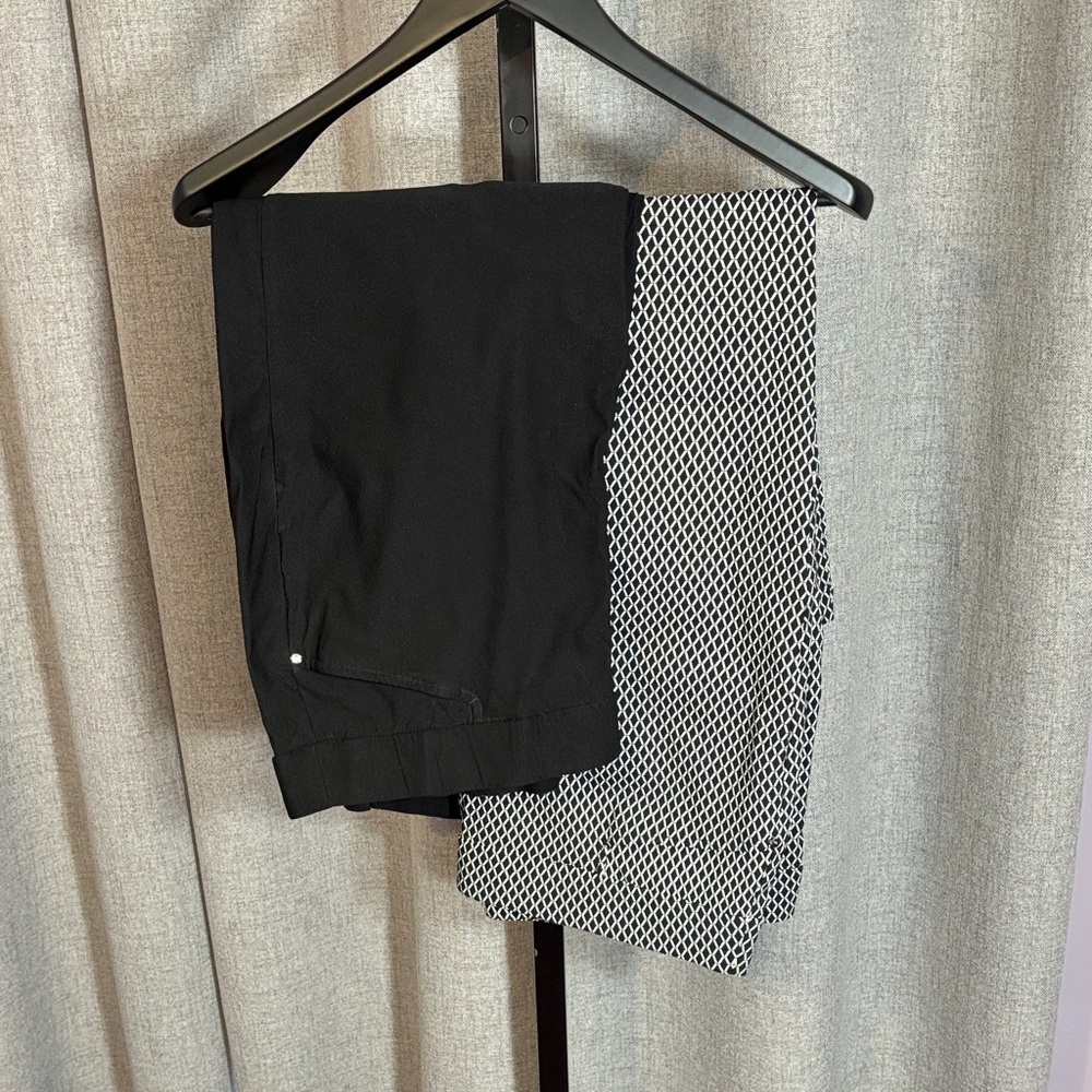 Women’s Capris - 2 PAIR! Size 18W - one pair is NWT